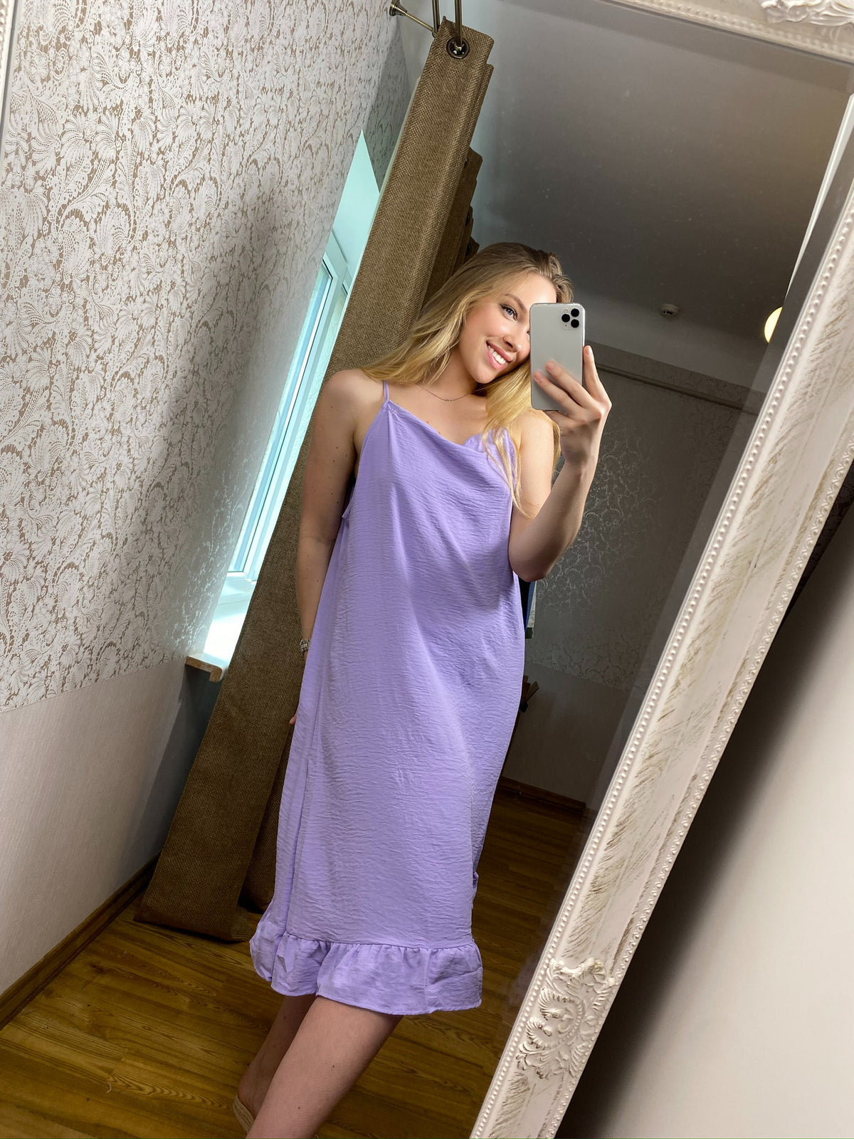 Lavanda Cotton Dress