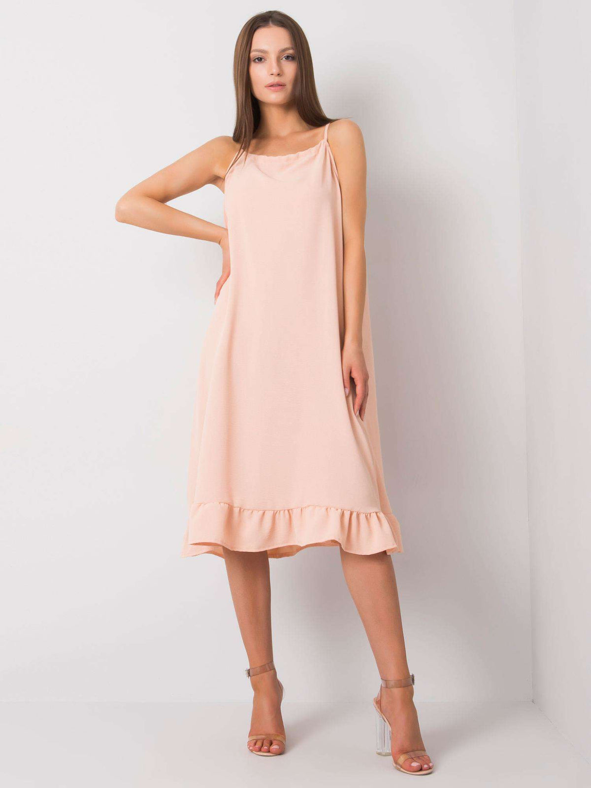 Peach Cotton Dress