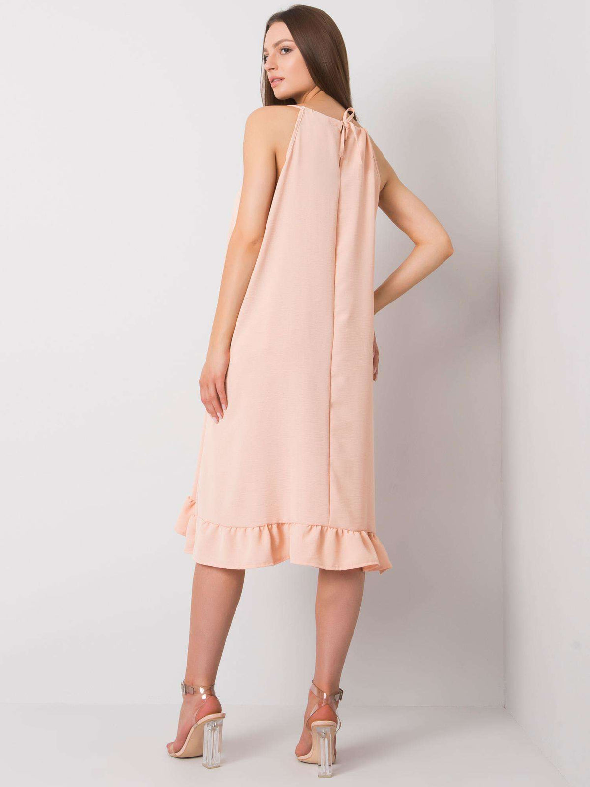 Peach Cotton Dress