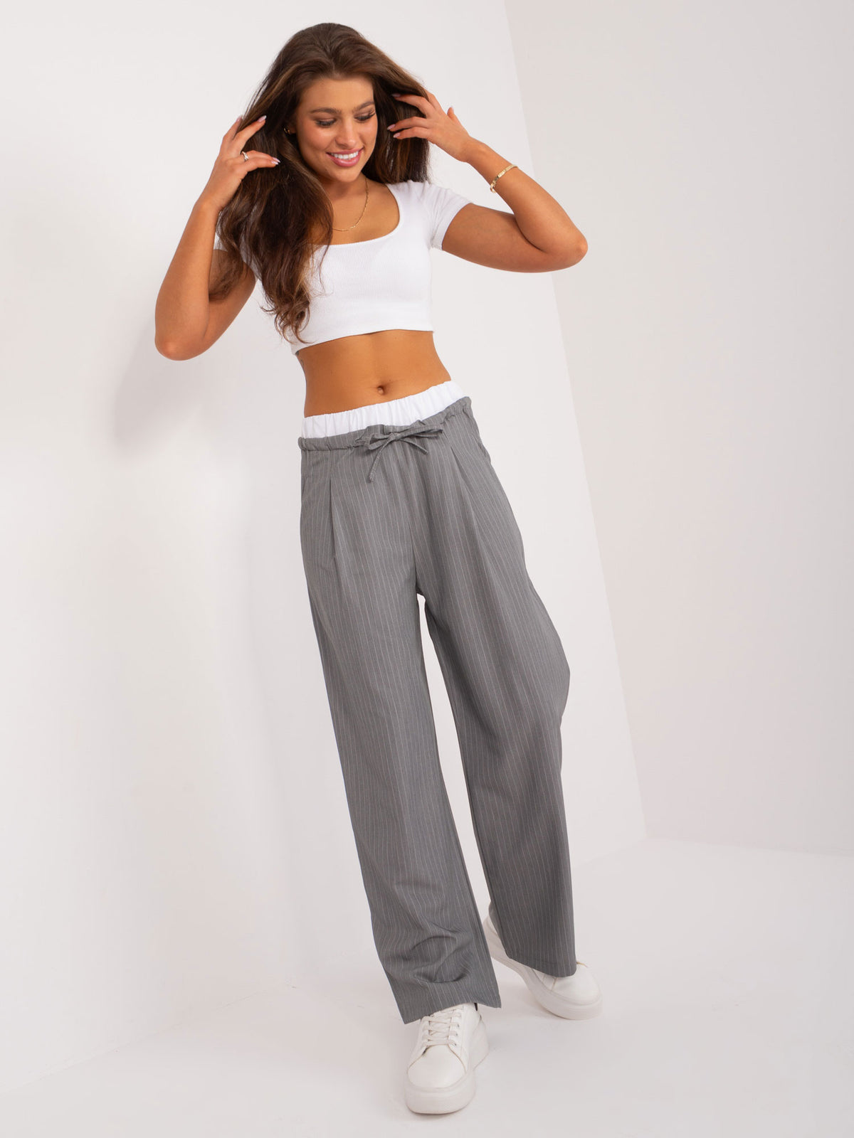 Gray Trousers