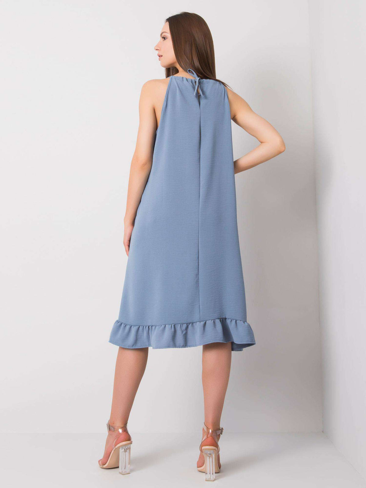 Dark Blue Cotton Dress